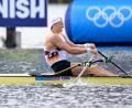 Bild: Sebastian Kahnert/dpa
Oliver Zeidler wurde 2024 in Paris Olympiasieger. (Archivbild)