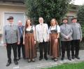 Bild: gm
Jubilar Helmut Seibold (Mitte) feierte im Pittersberger Schützenheim seinen 80. Von links: Edi Helldörfer, 2.Bürgermeister Hans Vornlocher und Anja Helldörfer. Von rechts: Herbert Raß sowie Schützenmeister Andreas Hammer und schließlich Josefine Helldörfer.
