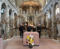 Bild: Peter Donhauser
"Orgelquartett" im Kloster Fischingen, links Organist Christian Döhring, der Kontaktmann zu St. Georg