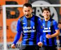 Bild: Werner Franken
SpVgg-SV-Offensivmann Moritz Zeitler jubelt über sein Tor zum 1:1 im Spiel beim ASV Cham