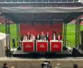 Bild: Jana Glose/dpa
Die drei Kandidatenteams für den neuen Vorstand beim 1. FC Köln.