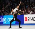 Bild: Charles Krupa/AP/dpa
Jennifer Janse van Rensburg und Benjamin Steffan wurden bei der Nebelhorn Trophy Vierter.