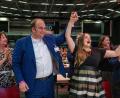 Bild: Armin Weigel/dpa
Endres erhielt 86, Roloff 74 Prozent der Stimmen der Delegierten.