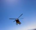Bild: Philipp von Ditfurth/dpa
Ein Rettungshubschrauber brachte den Fünfjährigen in ein Krankenhaus. (Symbolbild)