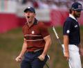 Bild: Matt Slocum/AP/dpa
Rory McIlroy und das europäische Team haben beim Ryder Cup viel mehr zu bejubeln als die Gastgeber.