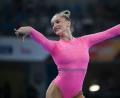 Bild: Hendrik Schmidt/dpa
Karina Schönmaier ist bei der Turn-WM dabei.