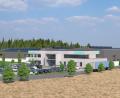 Bild: Dimonda Projektbau GmbH
So soll das neue Siemens-Werk in Luhe-Wildenau ausschauen. Im Oktober 2027 soll dort die Serienproduktion von Batteriesystemen für Züge starten.