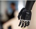 Bild: Swen Pförtner/dpa
Handprothese im Showroom von Ottobock in Duderstadt. Der Orthopädietechnikhersteller geht an die Börse.