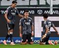 Bild: Federico Gambarini/dpa
Möchte auch in Madrid jubeln: Eintracht Frankfurts Juwel Can Uzun (M).