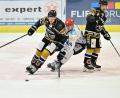 Bild: Hubert Ziegler
Nolan Gardiner (links) traf am Sonntagabend doppelt für den ERSC Amberg.