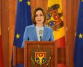 Bild: Vadim Ghirda/AP/dpa
Die prowestliche Präsidentin Maia Sandu will mit einer Mehrheit prowestlicher Kräfte im Parlament den EU-Kurs des Landes fortsetzen.