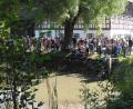 Bild: Anton Kraus/exb
Im Freilandmuseum steht am Sonntag, 12. Oktober, das traditionelle Abfischen des Mühlenteichs an.