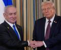 Bild: Alex Brandon/AP/dpa
Trump und Netanjahu sprachen im Weißen Haus.