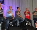 Bild: kro
Gregor Schraml, Armin Steinhauser, Rudi Kreuzer, Markus Schuller und Uli Roth (von links) begeisterten mit ihrem Programm voller Comedy und Gesang in Waldsassen.