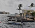 Bild: Anthony Wade/AP/dpa
Hurrikan „Imelda“ hat die Inselgruppe Bermuda im Nordatlantik erreicht.