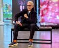 Bild: Monika Wendel/dpa
Designer, Maler, Zeichner und Bildhauer - Wolfgang Joop (80) sitzt in der neuen Ausstellung über sein Lebenswerk.
