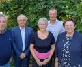Bild: Christian Breunig
Letztes Wochenende feierte Dr. Burglinde Dausch (Mitte) ihren 85. Geburtstag. Bürgermeister Hermann Falk (2. von rechts) und eine Africa-Luz-Delegation mit der Geschäftsführerin und 2. Bürgermeisterin Bärbel Birner (rechts) sowie (von links) Werner Schulz und Reinhold Birner.
