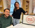 Bild: ck
Chorleiter Jakob Fritz und Tine Steinhauser von "N.E.W. Voices", dem neuen Chor in Schirmitz.