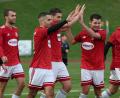 Bild: Dieter Jäschke
Grund zum Juben gab's bei der SpVgg Vohenstrauß genug. Mit 7:1 fertigte die Gastgeber den FC Weiden-Ost ab.