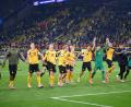 Bild: Bernd Thissen/dpa
Der BVB hat derzeit viel Grund zur Freude.