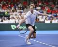 Bild: --/kyodo/dpa
Der deutsche Tennisprofi Yannick Hanfmann. (Archiv)