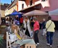 Bild: hdk
Diesmal gab es sogar in der Schloßgasse zahlreiche Aussteller.
