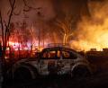 Bild: Stephen Lam/San Francisco Chronicle/AP/dpa
Die Entwicklung erfordere es, sich an eine feuergefährlichere Welt anzupassen, mahnen die Studienautoren. (Archivbild)