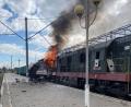 Bild: Uncredited/Ukrainian Railway Press Office via AP/dpa
Viele Passagiere wurden bei dem Angriff auf einen Bahnhof in Schostka verletzt.