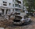 Bild: Kateryna Klochko/AP/dpa
Immer wieder ist die Stadt Saporischschja Ziel russischer Angriffe.