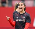 Bild: Sven Hoppe/dpa
Nationalspielerin Lena Oberdorf und der FC Bayern: Champions League als große Herausforderung (Archivbild)