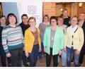Bild: fvo
Die derzeitige Vorstandschaft des Katholischen Frauenbundes (KDFB) Waldthurn mit den beiden Vorsitzenden Sieglinde Zielbauer (Fünfte von rechts) und Martina Bodensteiner (Vierte von links).