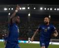 Bild: Themba Hadebe/AP
Grund zum Jubeln: Kap Verde hat zwei Matchbälle für das WM-Ticket. (Archivbild)