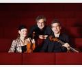 Bild: Maria Frodl/exb
Das Trio Van Beethoven mit Verena Stourzh, Clemens Zeilinger und Florian Berner (von links) widmet den Kammermusikabend im Stadttheater Amberg "familiären Angelegenheiten".