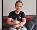 Bild: esc
Ilona Stamminger mit Katze Frida.