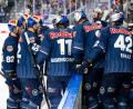 Bild: Sven Hoppe/dpa
Bekommen künftig noch einen vierten Torhüter: Die Eishockey-Profis des EHC Red Bull München. (Archivfoto)