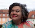 Bild: Judith Kinitz/exb
Nora Gomringer startet in die fünfte Saison ihrer Late Night "Tinte & Terz" im Stadttheater Amberg.