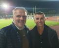 Bild: mr
Didi Hamann (links) und Michael Köllner am Dienstag beim Spiel in Amberg.
