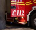 Bild: Niklas Treppner/dpa
Nach dem Einsatz mussten mehrere Feuerwehrleute behandelt werden.