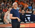 Bild: Jan-Philipp Strobel/dpa
Coach Gordon Herbert sah eine weitere Niederlage des FC Bayern München in dieser Euroleague-Saison.