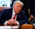 Bild: Alex Brandon/AP/dpa
Machado habe ihm den Preis gewidmet, erzählte Trump nach dem Gespräch. (Archivbild)