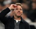 Bild: Federico Gambarini/dpa
Der Blick geht nach vorne: Julian Nagelsmann erwartet auch in Belfast einen Sieg.