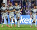 Bild: Kevin Kolczynski/AP/dpa
Thomas Müller jubelt mit den Vancouver Whitecaps über seinen Treffer in der Nachspielzeit zum 2:1-Erfolg in Orlando.