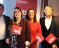 Bild: Hirsch
Gehen optimistisch in den Kommunalwahlkampf: OB-Kandidat Andreas Weinmann, Landesvorsitzende Ronja Endres, Stadtverbandsvorsitzende Karin Frankerl, Fraktionsvorsitzender Franz Schindler und Co-Vorsitzender Josef Damm (von links).