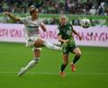Bild: Swen Pförtner/dpa
Energisch: Bayern-Star Giulia Gwinn (l).