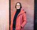 Bild: Wally Pruß
Mareike Klee alias Professor Susanne Froehlich. Sie stellt ihren Debüt-Roman "erzähl ich morgen" in Fürnried vor.