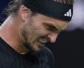 Bild: Andy Wong/AP/dpa
Alexander Zverev hinkt seiner Topform weit hinterher.
