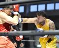Bild: Hubert Ziegler
Engjell Rushiti (rechts) siegte am vergangenen Samstag in Vilseck gegen Thomas Wolf und holte sich den Europameistertitel im Schwergewicht.