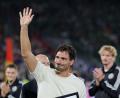Bild: Rolf Vennenbernd/dpa
Im September wurde Mats Hummels vom Nationalteam verabschiedet. (Archivbild)