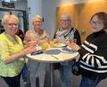 Bild: mma
Christl, Wanda, Anita und Mary gefällt das Seniorenforum, da sie dort Aktuelles in Ideen und Praxis für ihre Seniorenarbeit erfahren.