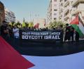Bild: Giannis Papanikos/AP/dpa
Spiele von Maccabi Tel Aviv waren zuletzt immer hochbrisant und von Protesten begleitet.